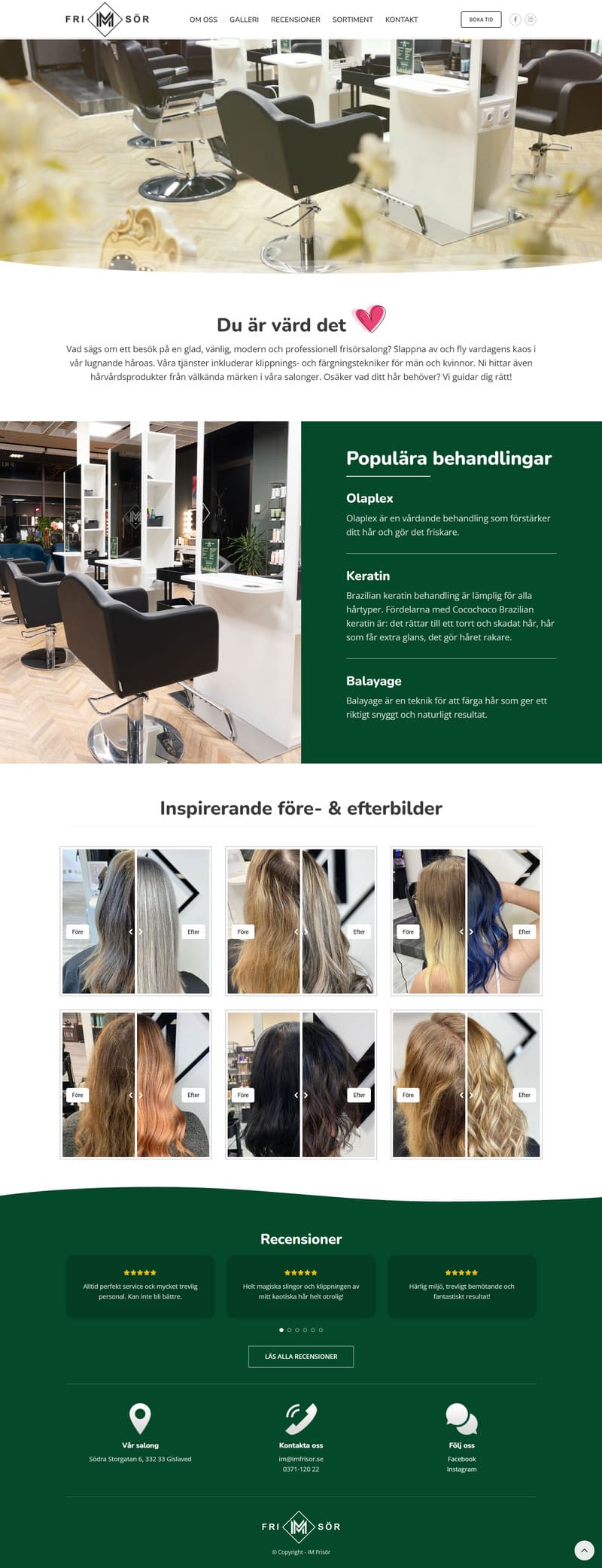 Website preview