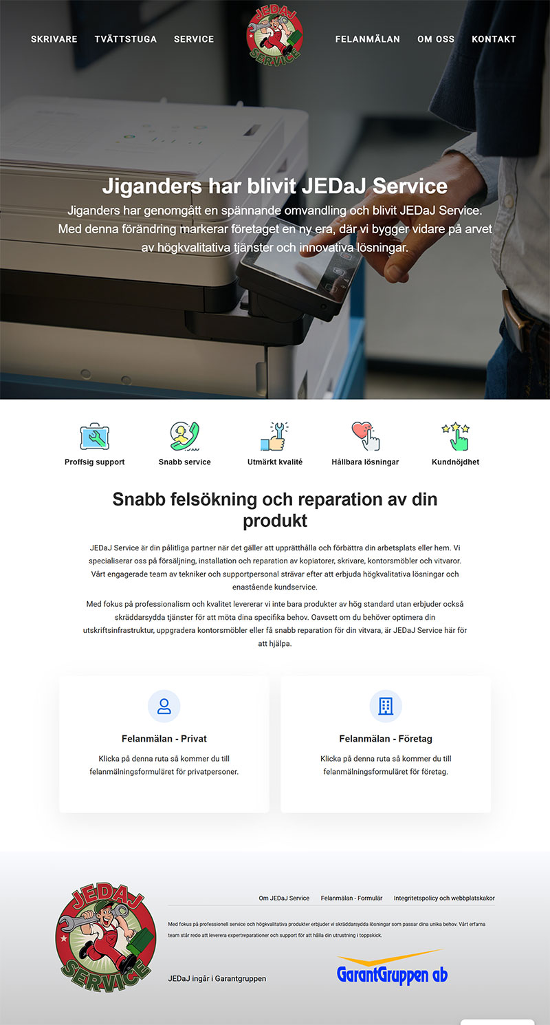 Website preview
