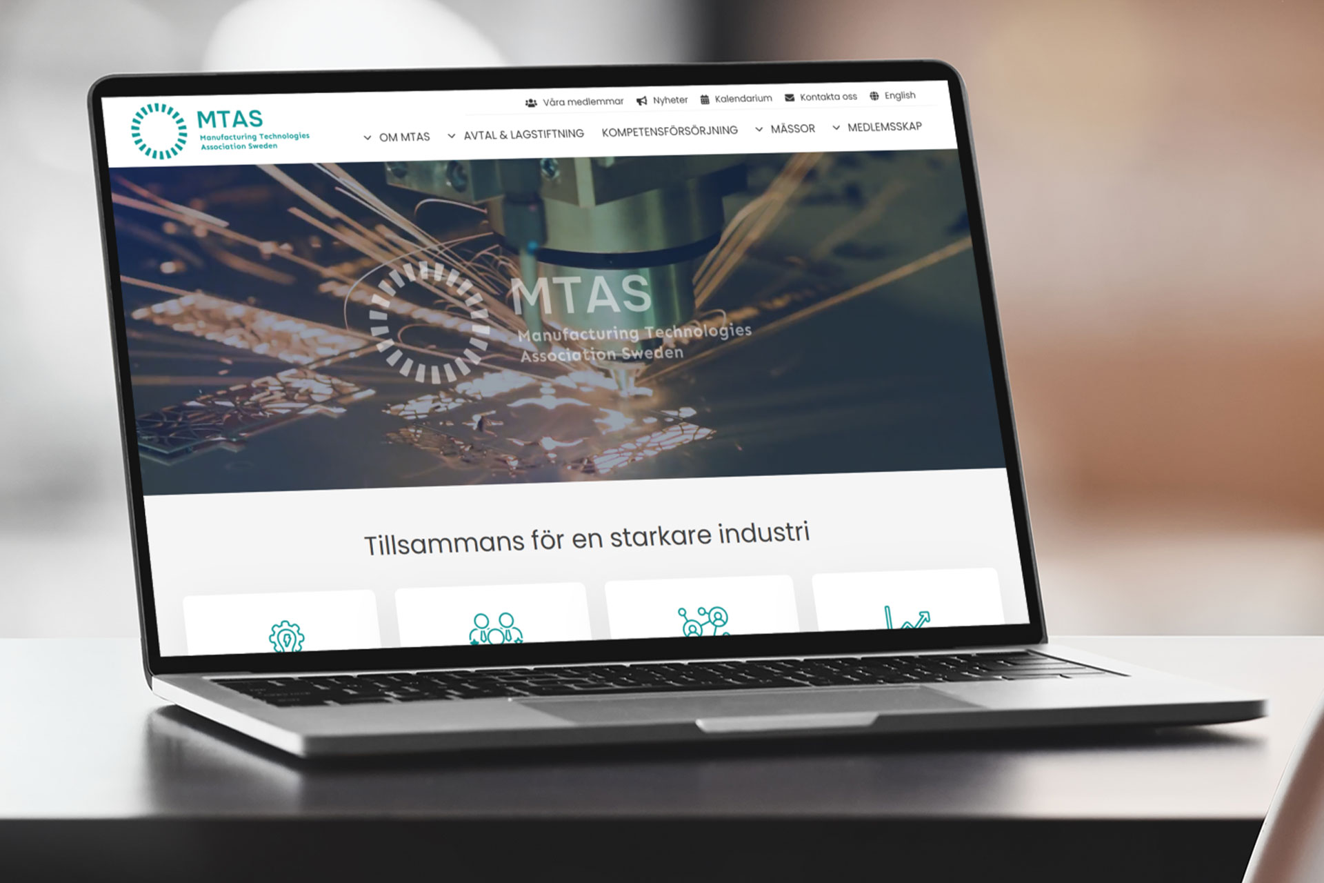 Weboxygon lanserar ny hemsida för MTAS – branschens digitala nav